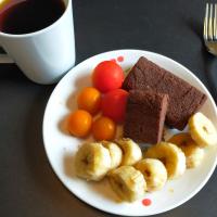 8/1朝、おからケーキなと
214kcal